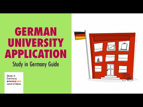 How to apply for a degree programme in Germany